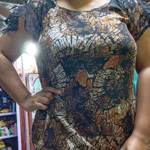 Very Beautiful Tiger Cheeta Print Top🔥