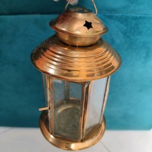 Akhand Diya Brass, Glass Hanging Diy