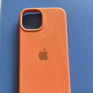 Iphone 13 Silicone Case Orange