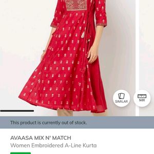 Avaasa Chanderi Kurti