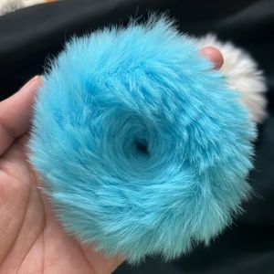 Fur Scrunchies