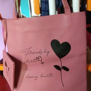 LEATHER TOTE BAG