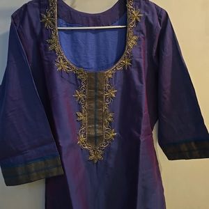 Stitched New Kurta With Embroidery Work