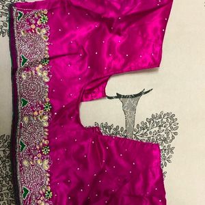 Set Of 3✨Purple Heavywork Partywear SareeBlouse💐