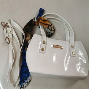 White Sling Bag For Women