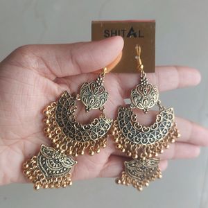 Gold Drop Earrings