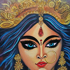 Durga Maa Canvas Painting