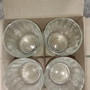 4 Pice Food Grade Glass