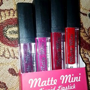 Matte Mini Liquid Lipstick Red Edition