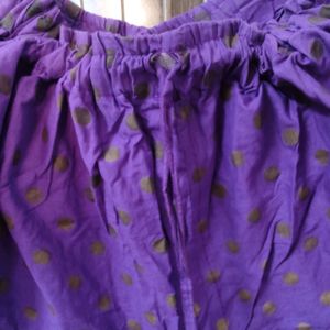 Purple Salwaar Pant