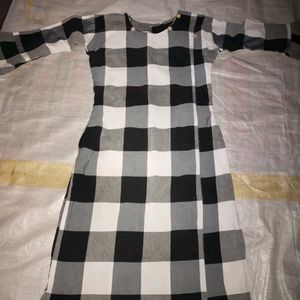 Good Checked Kurta