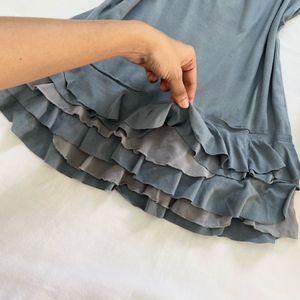 Vintage Y2K Ruffle Top / Dress