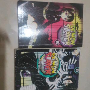 Demon Slayer Manga 18,19 Volumes