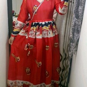 Ethnic Silk Gown