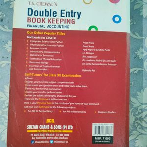 Double Entry Book Keeping For Class 11th