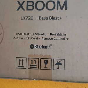 LG X BOOM SPEAKERS