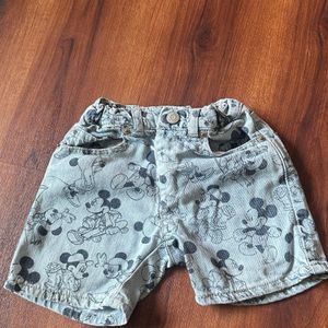 Combo of branded kids shorts