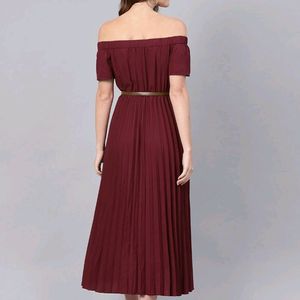 Sassafras A-line Pleated Dress