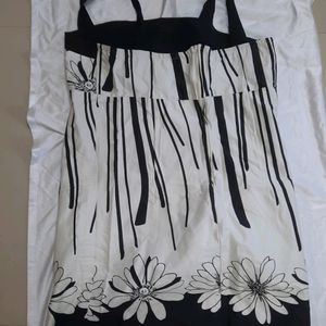 body con black and white dress suitable for XL