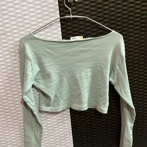 Mint Green Full sleeve Top