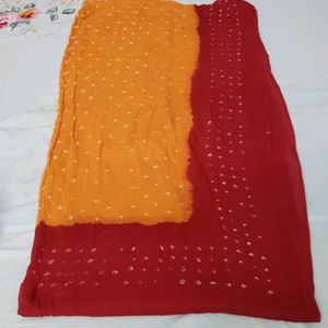 ❤💛Bandhani Dress Material💛❤