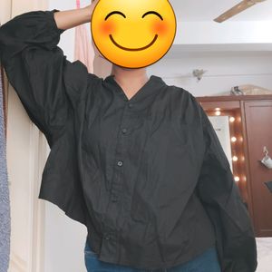 Offer price!! Black Top/Shirt/Oversized Shirt