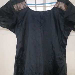 Long Banarsi Kurti Size M