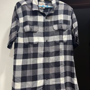 Black & White Checks Shirt