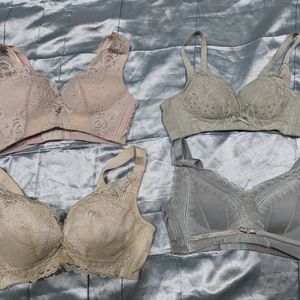 Combo Of 4 Imported Designer Bra