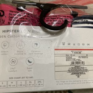 New Hipster Low Rise- Set Of 3