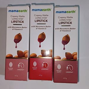 Mamaearth Lipstick (3 )