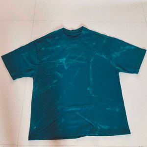 Combo:Acid Washed Unisex French Terry Cotton T-shi