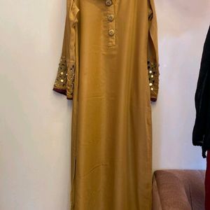 Long Kurthi With Bottom