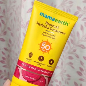 Mamaearth Beetroot Sunscreen