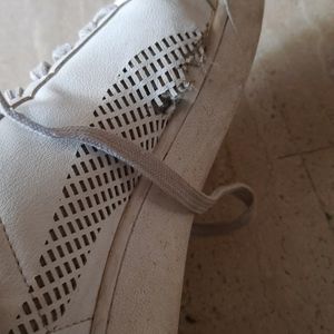 White Puma Shoes