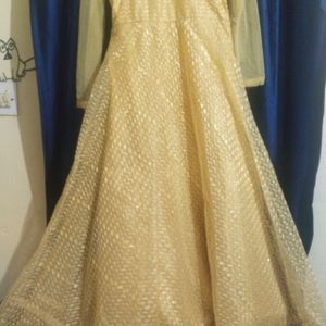 Golden Gown For Party 🥳🎉 And wedding Dresses