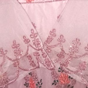 Pink Long Gown 🩷