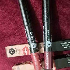 2 Combo Sugar Matte Hell Crayon Lipstick Only 499/