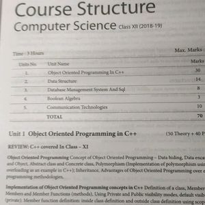 Class12 Arihant Computer Science Sample Paper