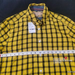 Yellow Shirt For Women - 40(L)