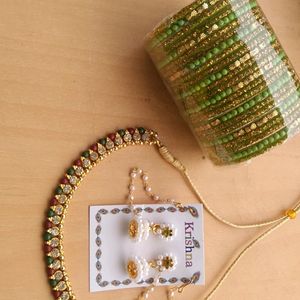 Jwellery With Bangle