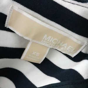 Authentic Michael Kors Striped Zipper Dress