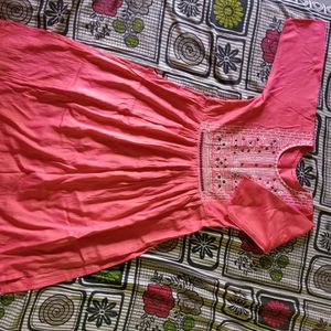 Double Color Kurti