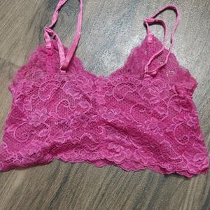 Pink Hot Net Bra