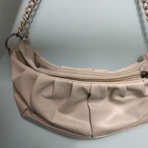 Beautiful Beige Handbag