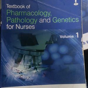 2books Pharmacology + pathology And Genetics Book