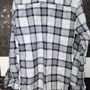 White Checks Shirt