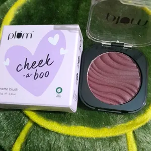 Plum Cheek A Boo Matte Blush (New)