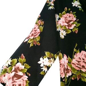 Black Floral Kurti