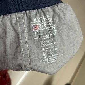 Jockey Shorts - Grey Navy Blue